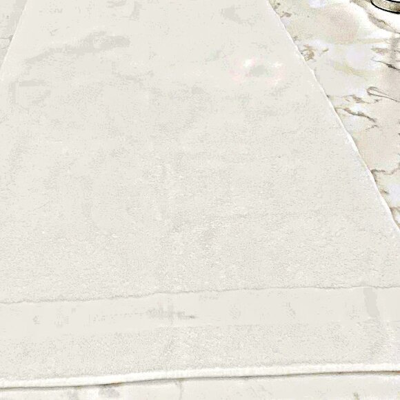 4 Pc Lot Vtg White Towels Dundee Bath Martex Hand 2 Royal Collection Washcloths - Picture 5 of 12